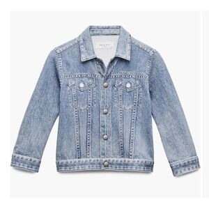 NEW Rag & Bone Kids Mini Miramar Trucker Jacket Denim Baby Toddler Jacket 2Y